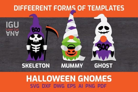 3D Halloween Gnomes Skull Ghost Mummy Review: Festive Embroidery for Real Projects