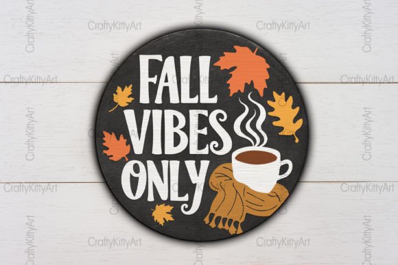 Fall Vibes Only 3D Autumn Door Sign SVG Review