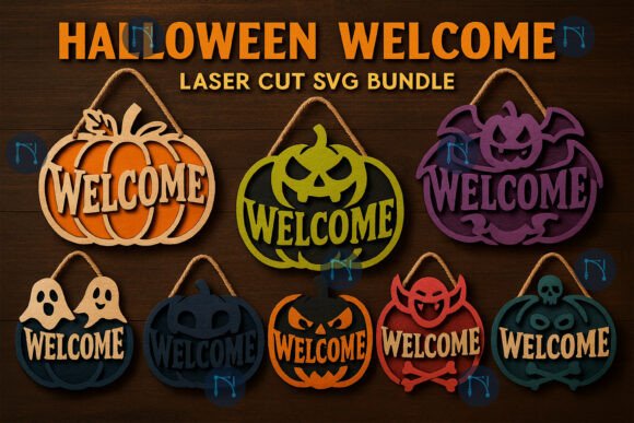 Halloween Welcome Laser Cut SVG Bundle Review for Real Projects