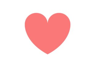 Heart SVG - Bittersweet Red