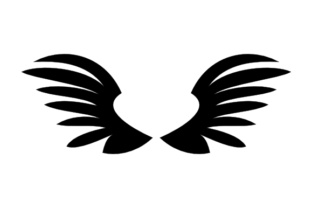 Vector of Wing. Fly Svg